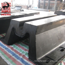 Deers super m type rubber fender for boat and port